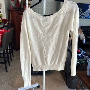 Bobi Black Asymmetrical Sweater